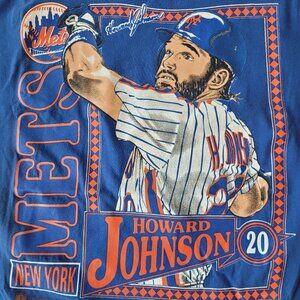 Howard Johnson Nutmeg Mills Vintage T Shirt Size XL New York Mets HOJO NY